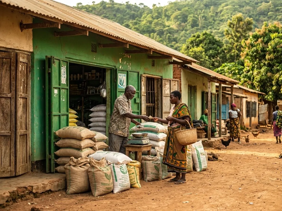 Agricultural input shop